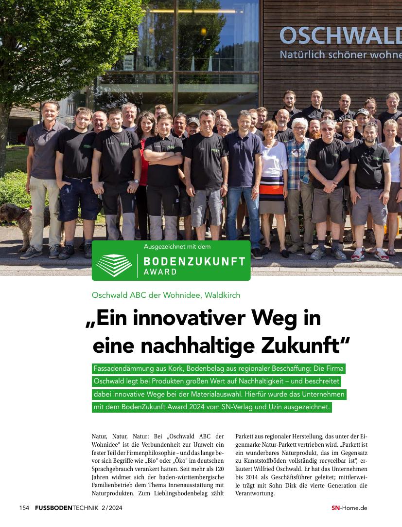 Oschwald ABC der Wohnidee – Boden.Zukunft.Award 2024
